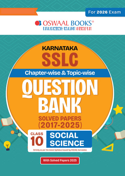 Karnataka SSLC Chapterwise & Topicwise Question Bank Class 10 - Social Science (English Medium)
