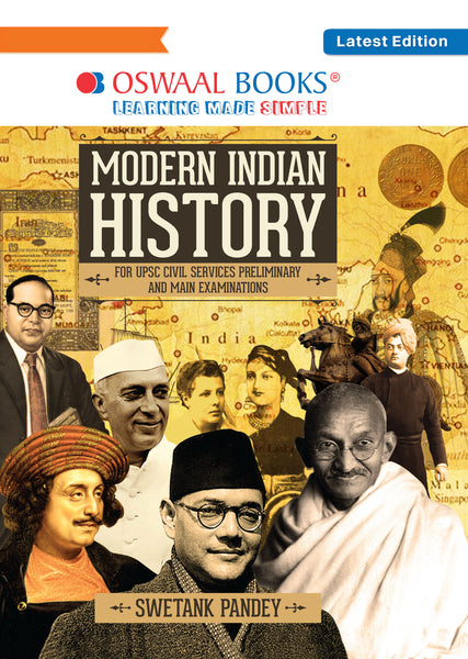 Oswaal Modern Indian History for UPSC civil services preliminary and main examinations