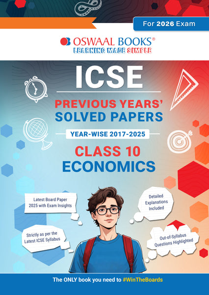 ICSE Previous Years Solved Papers Year wise 2017-2025 Class-10 Economics