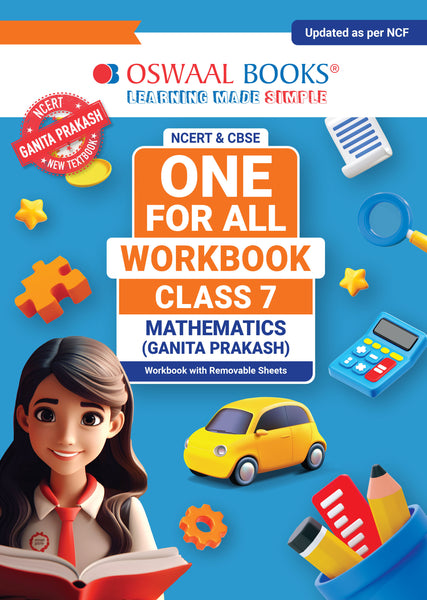 NCERT & CBSE ONE FOR ALL WORKBOOK Mathematics(Ganita Prakash) Class 7