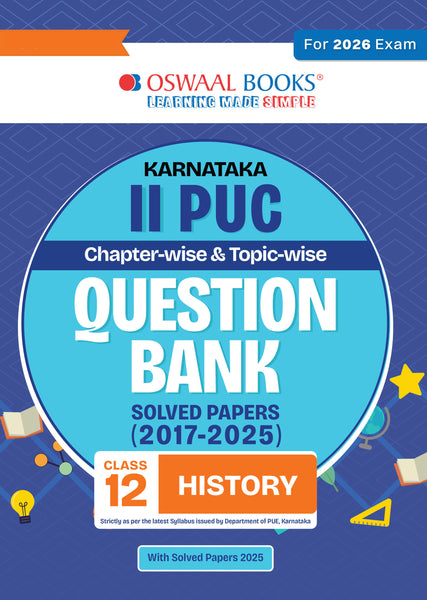 Karnataka II PUC Chapterwise & Topicwise Question Bank Class 12 - History