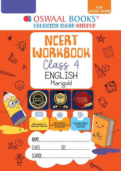 NCERT & CBSE Workbook English (Marigold) Class 4 (For Latest Exam)