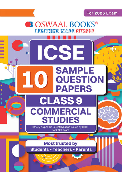 ICSE | 10 Sample Question Papers | Class 9 | Commercial Studies (For 2025 Exam)