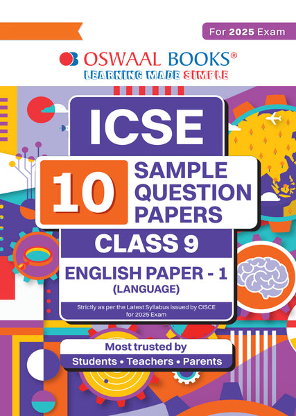 ICSE | 10 Sample Question Papers | Class 9 | English-1 (For 2025 Exam)