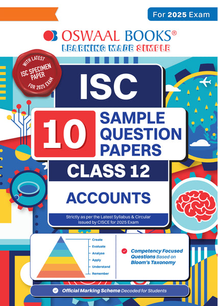 ISC | 10 Sample Question Papers | Class 12 | Accounts (For 2025 Exam)