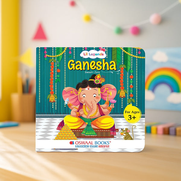 My Little Board Book of Enchanting Mythological Tales of Ganesha for Kids Ages 3+ | Lil Legends