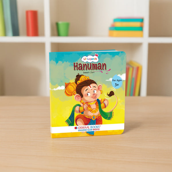 My Little Board Book of Enchanting Mythological Tales of Hanuman for Kids Ages 3+ | Lil Legends