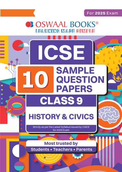 ICSE | 10 Sample Question Papers | Class 9 | History & Civics (For 2025 Exam)