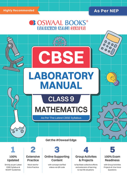 CBSE Laboratory Manual Class 9 Mathematics Book | As Per NEP | For Latest Exam