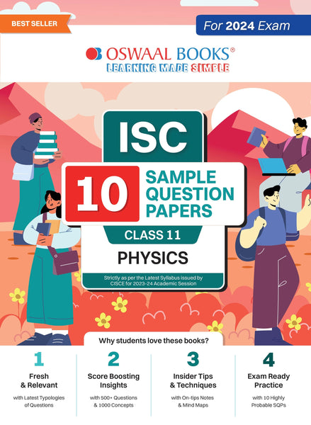 ISC 10 Sample Question Papers Class 11 Physics For 2024 Exams (Based On The Latest CISCE/ ISC Specimen Paper)
