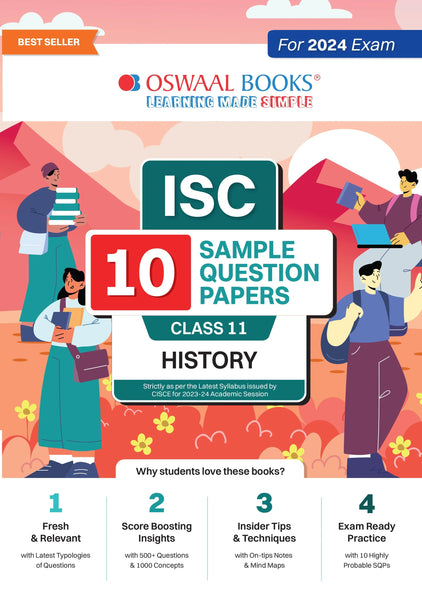 ISC 10 Sample Question Papers Class 11 History For 2024 Exams (Based On The Latest CISCE/ ISC Specimen Paper)