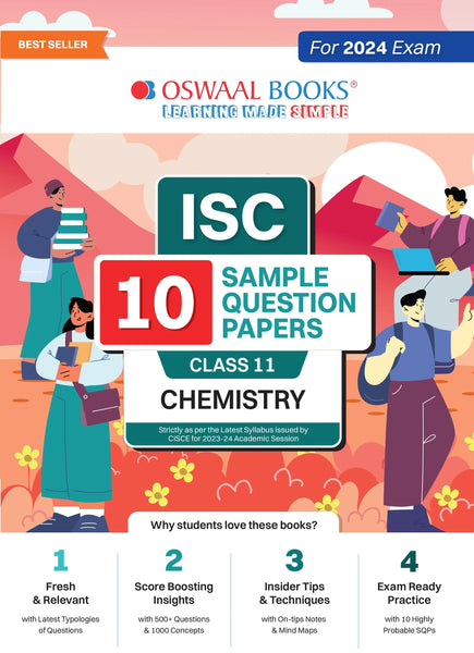 ISC 10 Sample Question Papers Class 11 Chemistry For 2024 Exams (Based On The Latest CISCE/ ISC Specimen Paper)