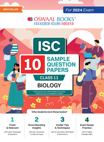 ISC 10 Sample Question Papers Class 11 Biology For 2024 Exams (Based On The Latest CISCE/ ISC Specimen Paper)
