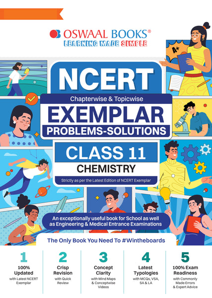 NCERT Exemplar (Problems - Solutions) Class 11 Chemistry Book For Latest Exam