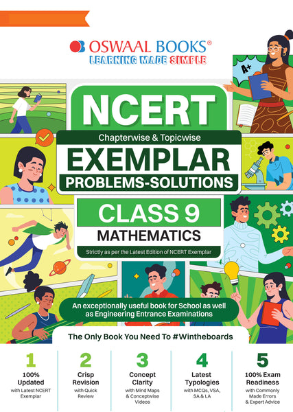 NCERT Exemplar (Problems - Solutions) Class 9 Mathematics Book For Latest Exam