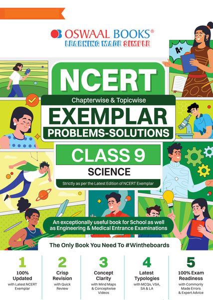 NCERT Exemplar (Problems - Solutions) Class 9 Science Book For Latest Exam
