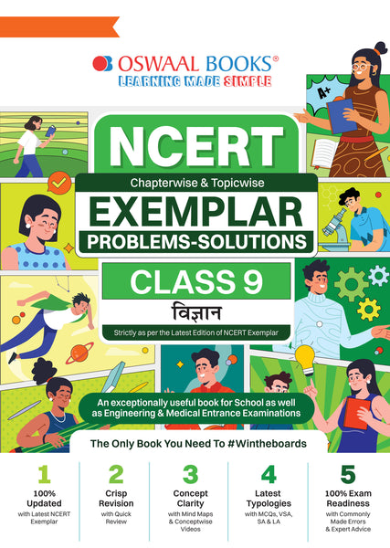 NCERT Chapterwise & Topicwise Exemplar Problems - Solutions Class 9 Vigyan
