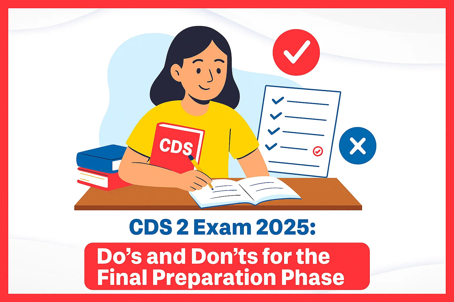 CDS 2 Exam 2025: Do’s and Don’ts for the Final Preparation Phase