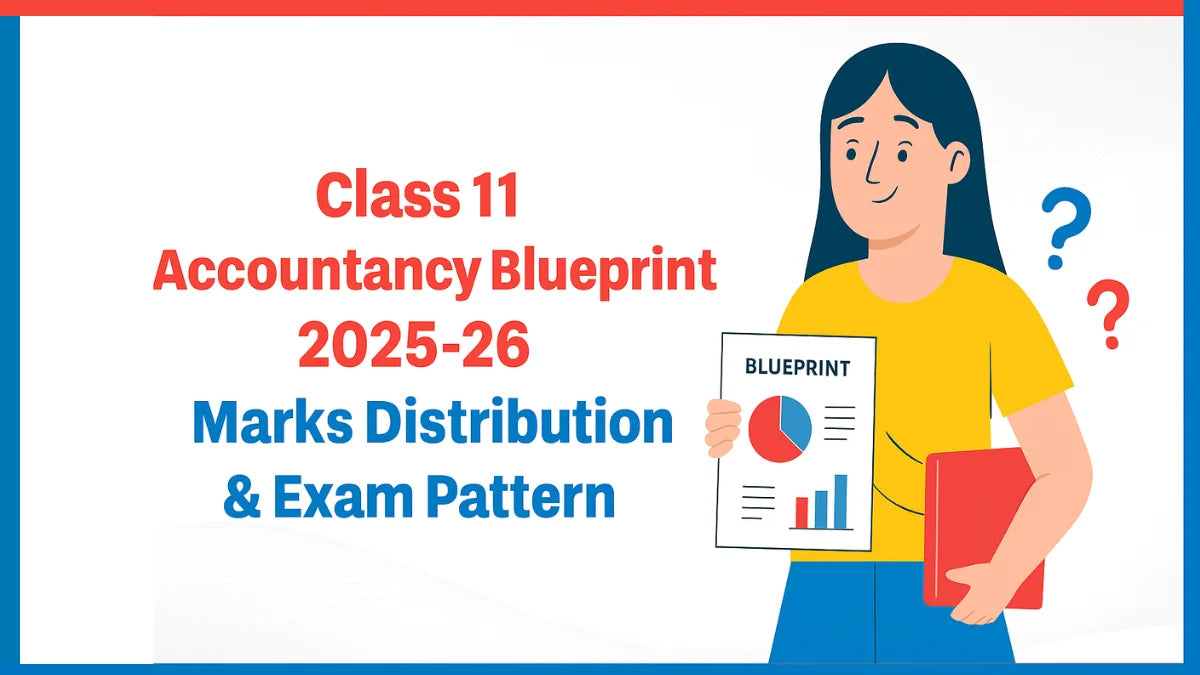 Class 11 Accountancy Blueprint 2025-26: Marks Distribution & Exam Pattern