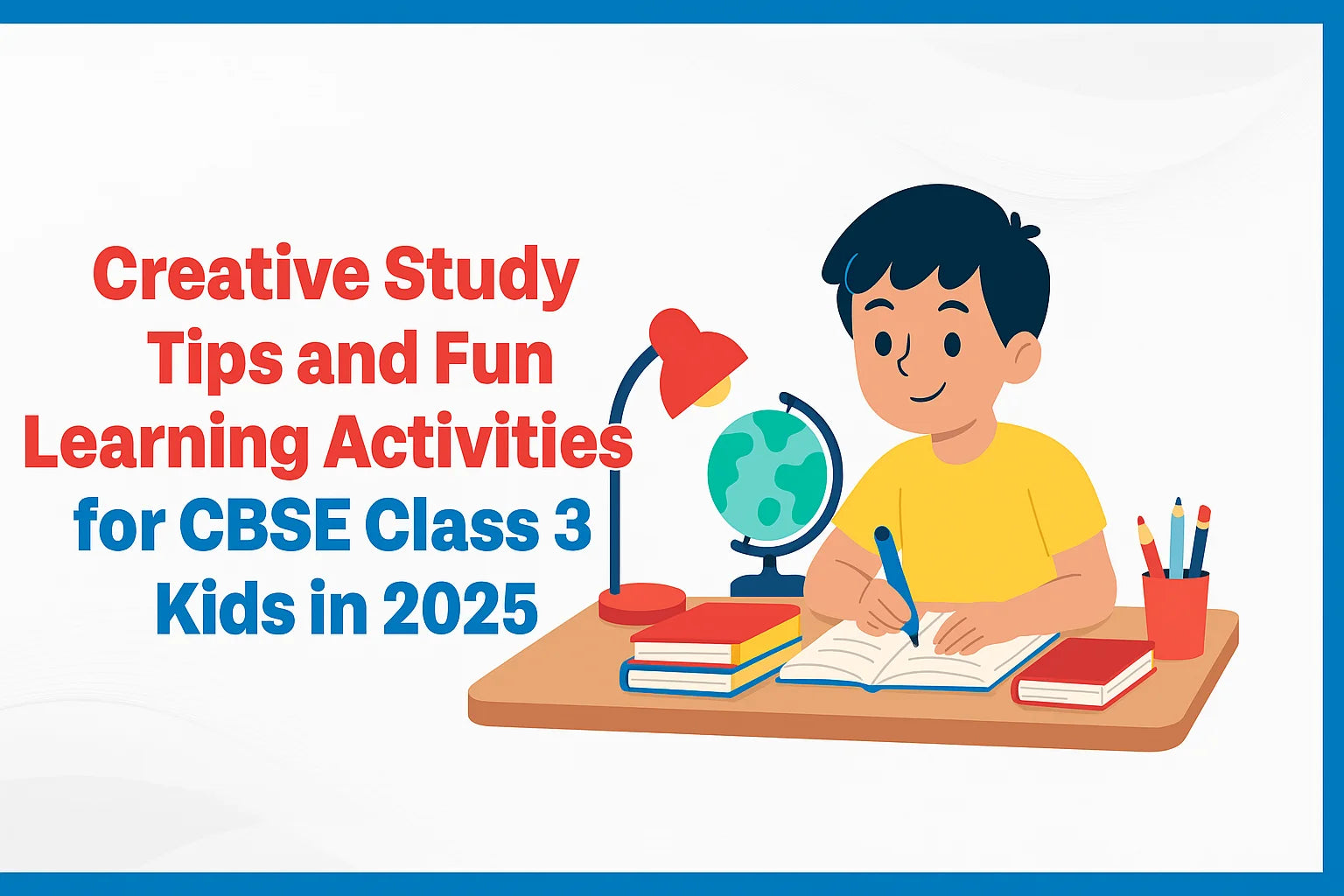 Creative Study Tips and Fun Learning Activities for CBSE Class 3 Kids in 2025