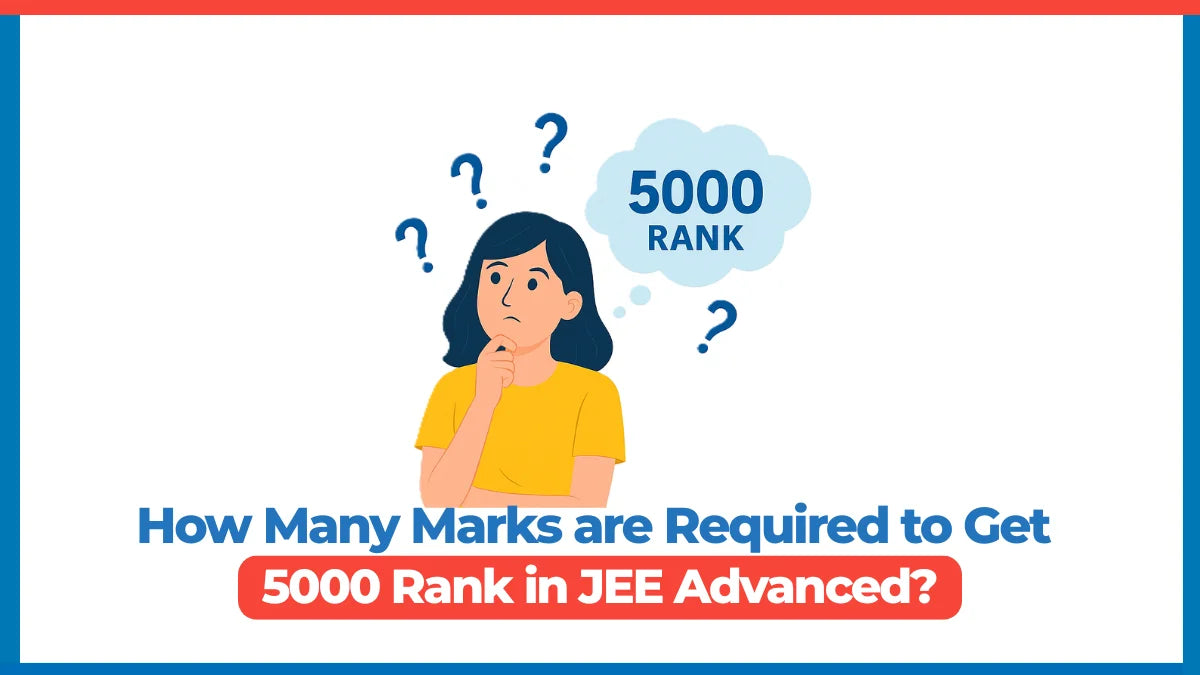 How Many Marks Are Required to Get 5000 Rank in JEE Advanced?