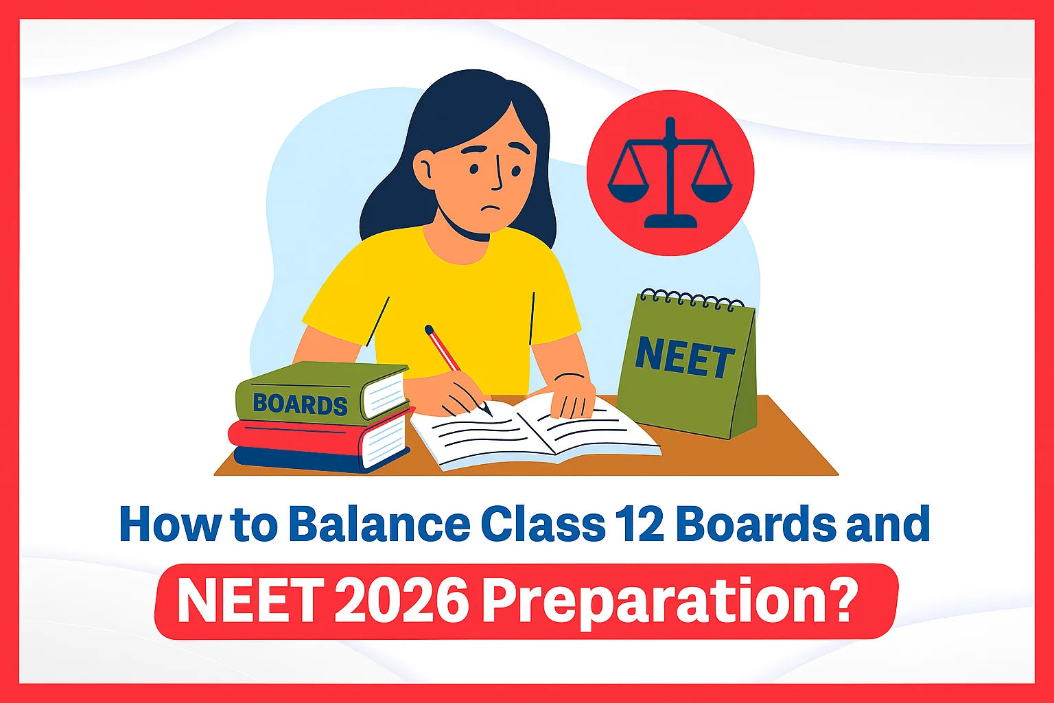 How to Balance Class 12 Boards and NEET 2026 Preparation?