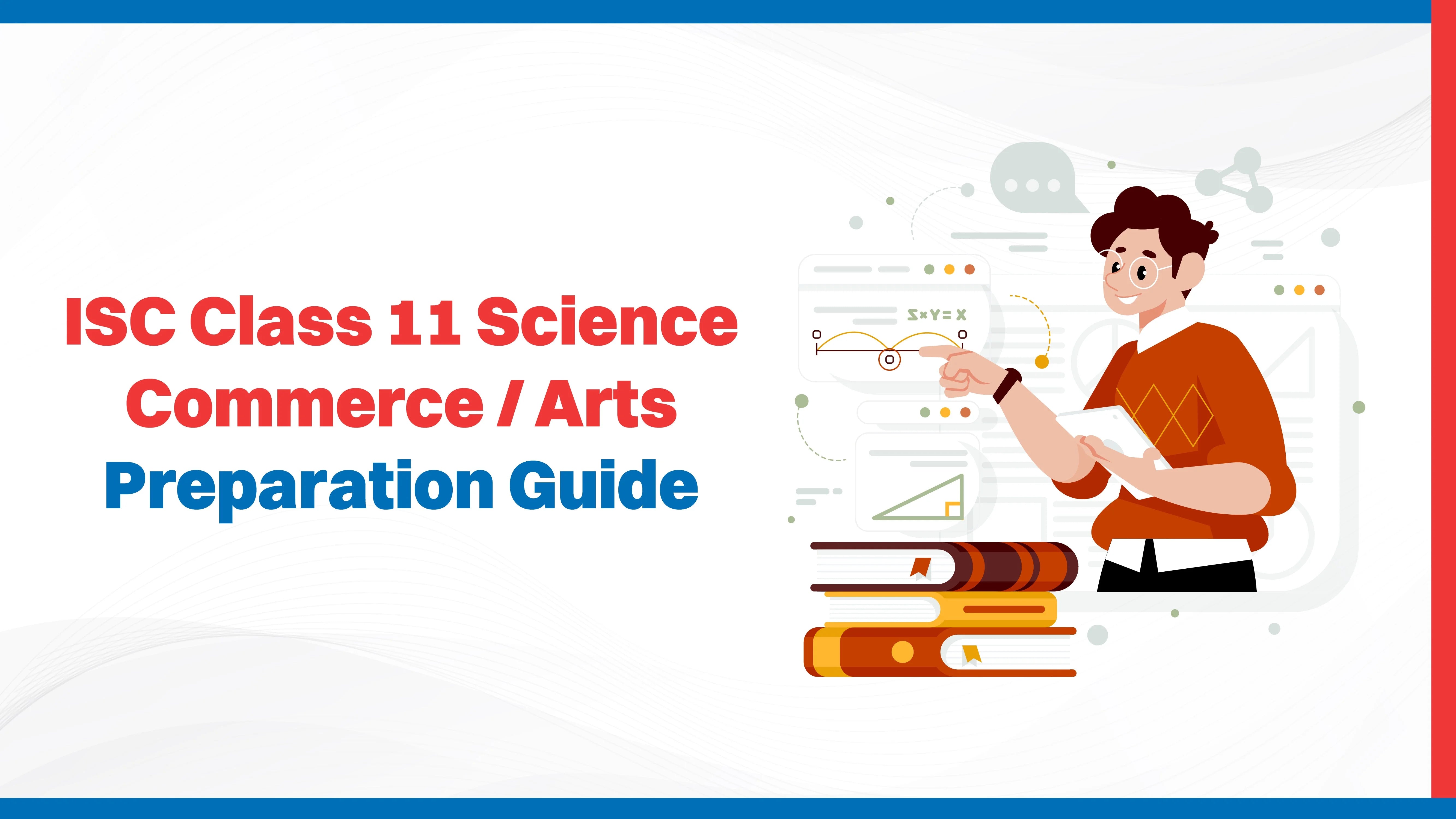 ISC Class 11 Science/Commerce/Arts Preparation Guide