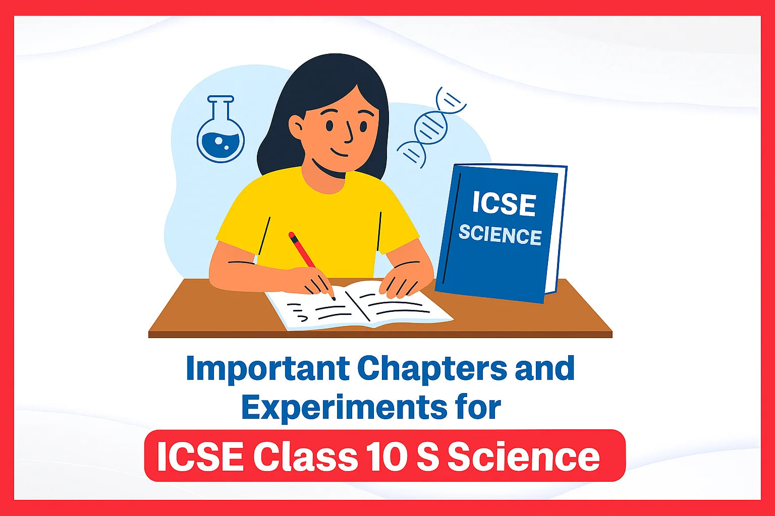Important Chapters and Experiments for ICSE Class 10 Science