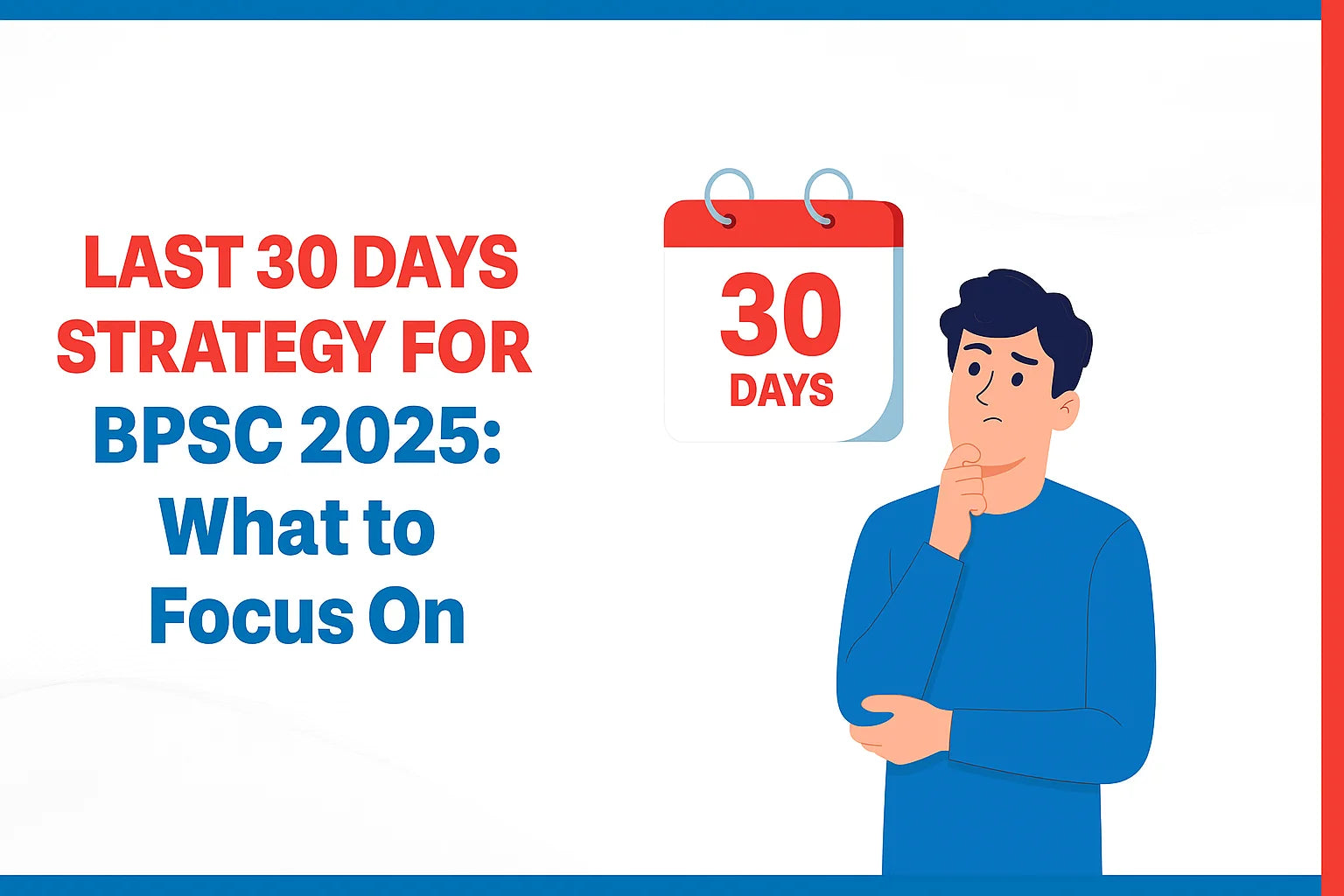 Last 30 Days Strategy for BPSC 2025: What to Focus On