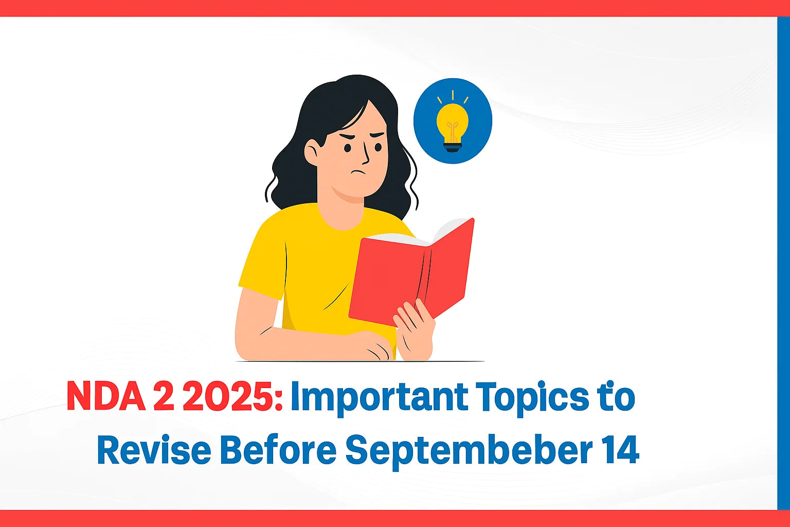 NDA 2 2025: Important Topics to Revise Before September 14