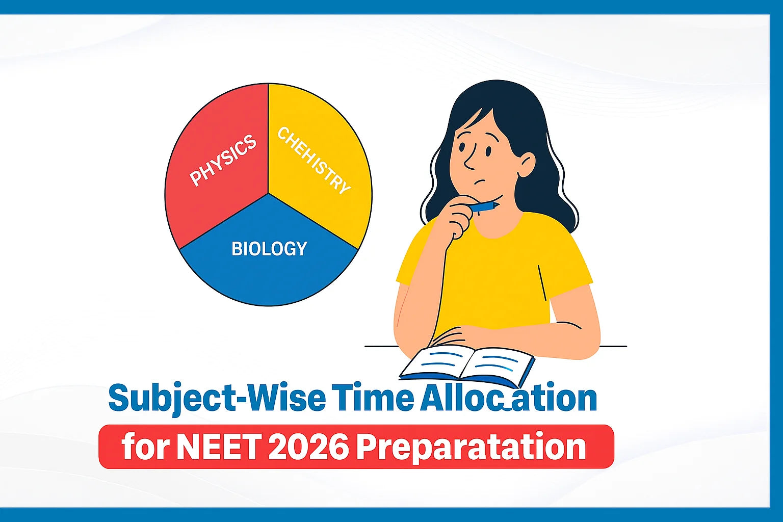 Subject-Wise Time Allocation for NEET 2026 Preparation