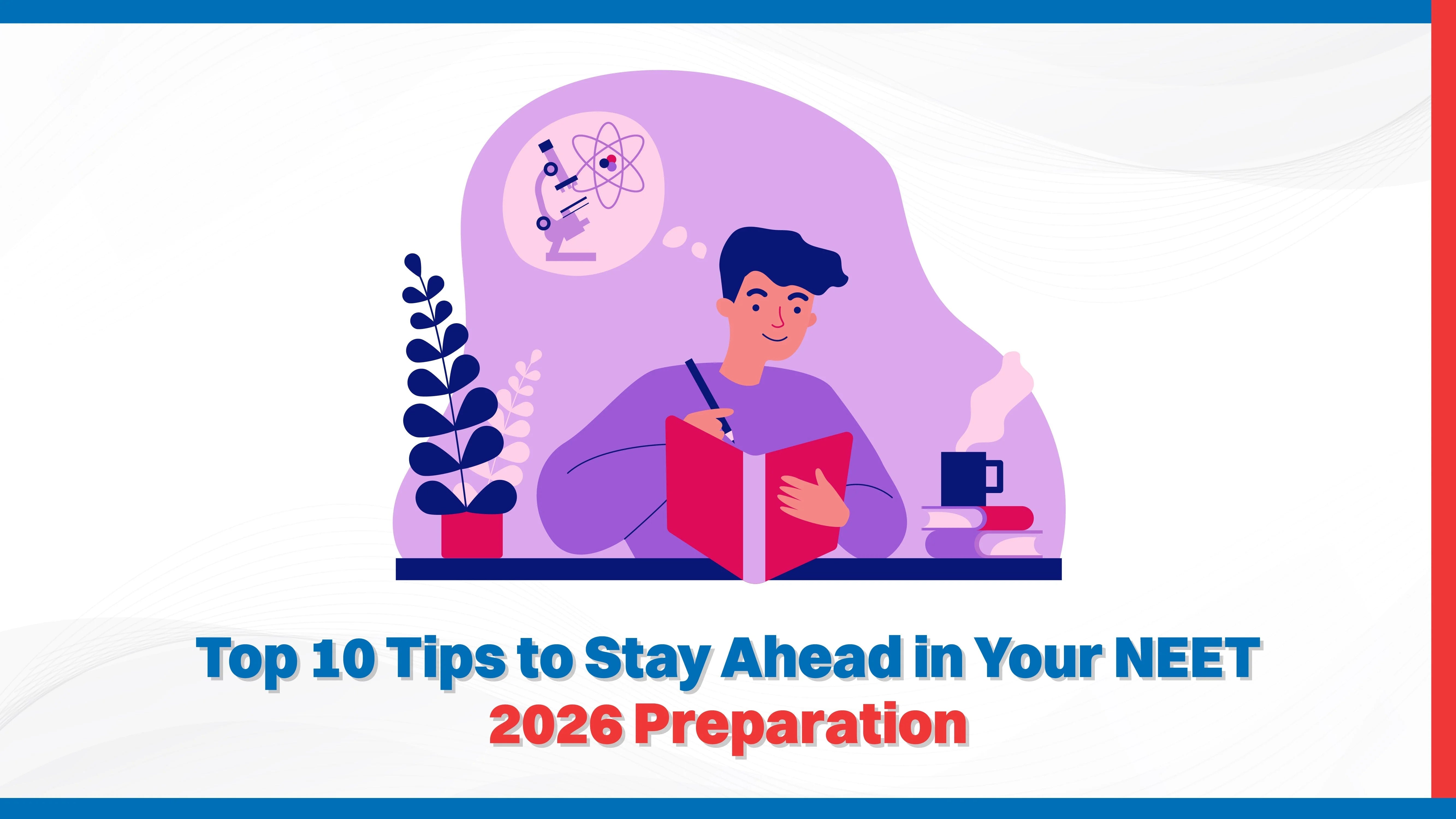 Top 10 Tips to Stay Ahead in Your NEET 2026 Prep