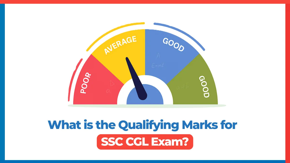 What is the qualifying marks for SSC CGL exam?