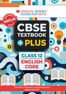 CBSE Textbook Plus for English Core Class 12 (For 2026 Exam)