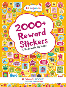 2000+ Reward Stickers | Perfectly Curated for Teachers and Parents | Designed to Motivate Children | Lil Legends