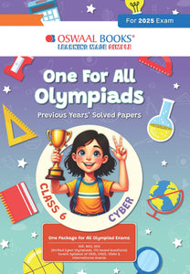 One for All Olympiads Chapter-wise Previous Years' Solved Papers, Prep-Guide Class 6 Cyber For 2025 Exam