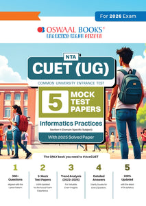 NTA CUET(UG) 5 Mock Test Papers Informatics Practices For 2026 Exam