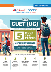 NTA CUET(UG) 5 Mock Test Papers Computer Science For 2026 Exam