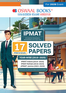 IPMAT - 17 Solved Papers Previous Years | Year-wise (2019-2025) For IIM Indore, Rohtak & Jammu for 2026 Exam