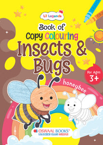 Lil Legends: Book of Copy Colouring, Insects & Bugs