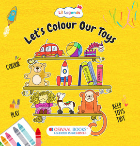 Lil Legends: Let's Colour our Toys