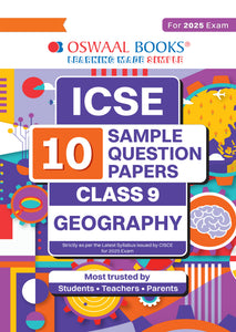 ICSE | 10 Sample Question Papers | Class 9 | Geography (For 2025 Exam)