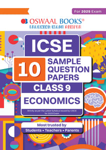 ICSE | 10 Sample Question Papers | Class 9 | Economics (For 2025 Exam)