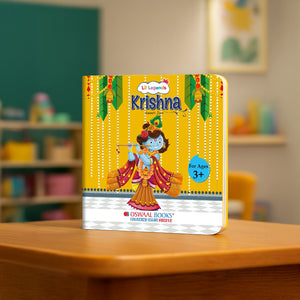 My Little Board Book of Enchanting Mythological Tales of Krishna for Kids Ages 3+ | Lil Legends