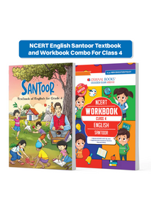 NCERT English Santoor Textbook and Workbook For Class 4 | Updated NCERT Pattern | Includes Mind Maps & Revision notes | With Parents & Teachers Manual (Set of 2 books)