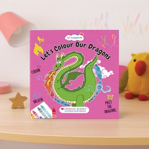 Lil Legends: Let's Colour our Dragons