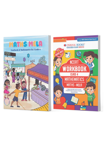 NCERT Maths Mela Textbook and Workbook For Class 4 | Updated NCERT Pattern | Includes Mind Maps & Revision notes | With Parents & Teachers Manual (Set of 2 books)