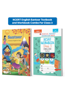 NCERT English Santoor Textbook and Workbook For Class 3 | Updated NCERT Pattern | Includes Mind Maps & Revision notes | With Parents & Teachers Manual (Set of 2 books)
