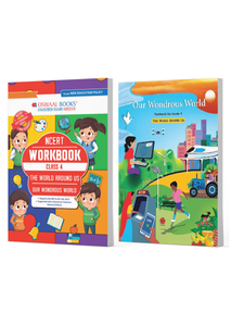NCERT The World Around Us Textbook and Workbook For Class 4 | Updated NCERT Pattern | Includes Mind Maps & Revision notes | With Parents & Teachers Manual (Set of 2 books)