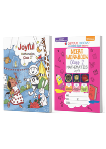 NCERT Mathematics Joyful Textbook and Workbook For Class 2 | Updated NCERT Pattern | Includes Mind Maps & Revision notes | With Parents & Teachers Manual (Set of 2 books)